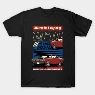 Retro 1970 Plymouth Duster T-Shirt